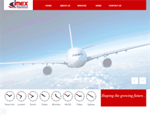 Tablet Screenshot of imexshipping.com